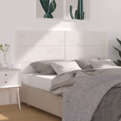 VidaXL 818721 tête de lit et pied de lit Blanc
