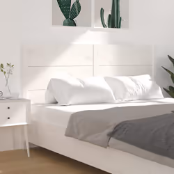 VidaXL 818721 tête de lit et pied de lit Blanc - Vue supplémentaire 4