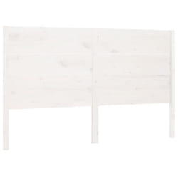 VidaXL 818726 tête de lit et pied de lit Blanc