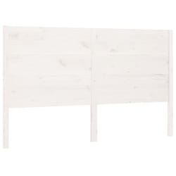 VidaXL 818736 tête de lit et pied de lit Blanc