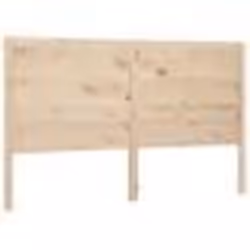 vidaXL Tête de lit 206x4x100 cm Bois massif de pin  818740