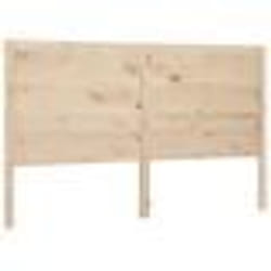 vidaXL Tête de lit 206x4x100 cm Bois massif de pin  818740