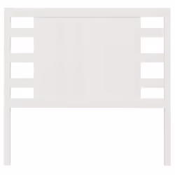VidaXL 818746 tête de lit et pied de lit Blanc