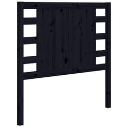 VidaXL 818749 tête de lit et pied de lit Noir
