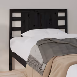 VidaXL 818749 tête de lit et pied de lit Noir - Vue supplémentaire 4