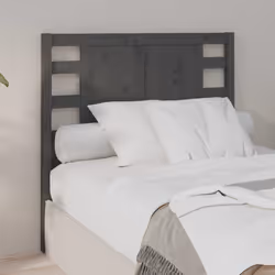 VidaXL 818752 tête de lit et pied de lit Gris