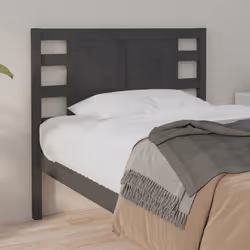 VidaXL 818752 tête de lit et pied de lit Gris - Vue supplémentaire 4