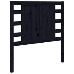 VidaXL 818754 tête de lit et pied de lit Noir