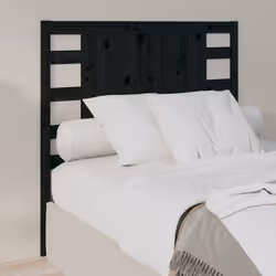 VidaXL 818754 tête de lit et pied de lit Noir