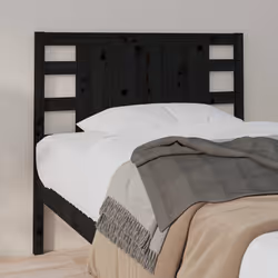 VidaXL 818754 tête de lit et pied de lit Noir - Vue supplémentaire 4