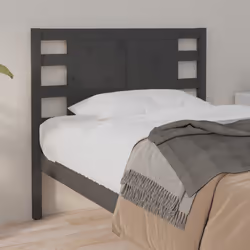 VidaXL 818757 tête de lit et pied de lit Gris - Vue supplémentaire 4