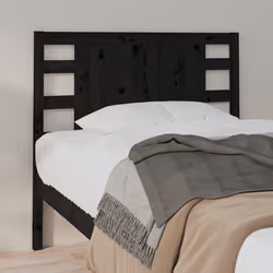 VidaXL 818759 tête de lit et pied de lit Noir - Vue supplémentaire 4