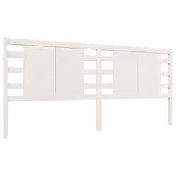 VidaXL 818761, Blanc, Bois de pin, 1260 mm, 100 cm, 40 mm