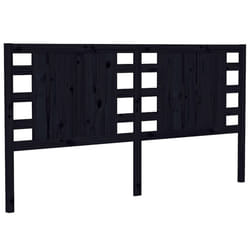VidaXL 818764 tête de lit et pied de lit Noir