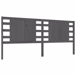 VidaXL 818772, Gris, Bois de pin, 1460 mm, 100 cm, 40 mm