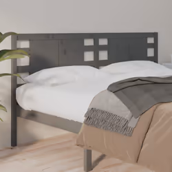 VidaXL 818772 tête de lit et pied de lit Gris