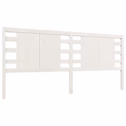 VidaXL 818776, Blanc, Bois de pin, 1560 mm, 100 cm, 40 mm