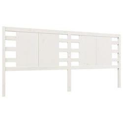 VidaXL 818776 tête de lit et pied de lit Blanc