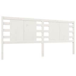 VidaXL 818791 tête de lit et pied de lit Blanc