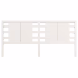 VidaXL 818791 tête de lit et pied de lit Blanc