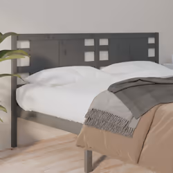VidaXL 818792 tête de lit et pied de lit Gris