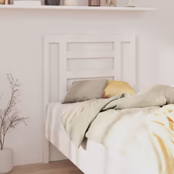 VidaXL 818796 tête de lit et pied de lit Blanc