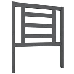 VidaXL 818797 tête de lit et pied de lit Gris