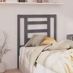 VidaXL 818797 tête de lit et pied de lit Gris - Vue supplémentaire 4