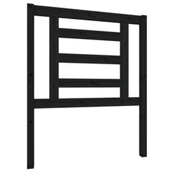 VidaXL 818799 tête de lit et pied de lit Noir