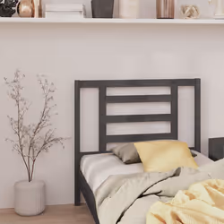 VidaXL 818802 tête de lit et pied de lit Gris