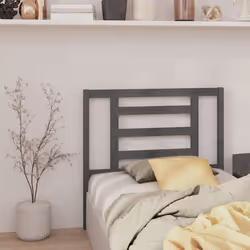 VidaXL 818802 tête de lit et pied de lit Gris - Vue supplémentaire 4