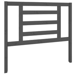 VidaXL 818807 tête de lit et pied de lit Gris
