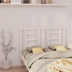 VidaXL 818816 tête de lit et pied de lit Blanc