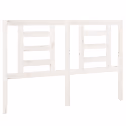VidaXL 818821, Blanc, Bois de pin, 1460 mm, 100 cm, 40 mm
