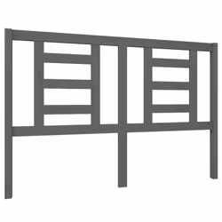 VidaXL 818822, Gris, Bois de pin, 1460 mm, 100 cm, 40 mm