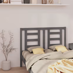 VidaXL 818822 tête de lit et pied de lit Gris