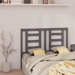 VidaXL 818822 tête de lit et pied de lit Gris - Vue supplémentaire 4