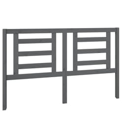 VidaXL 818827 tête de lit et pied de lit Gris
