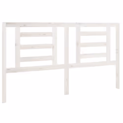 VidaXL 818831, Blanc, Bois de pin, 1660 mm, 100 cm, 40 mm