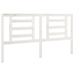 VidaXL 818831 tête de lit et pied de lit Blanc