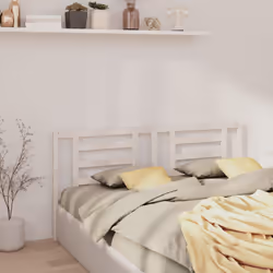 VidaXL 818831 tête de lit et pied de lit Blanc