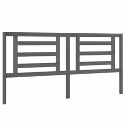 VidaXL 818837, Gris, Bois de pin, 1860 mm, 100 cm, 40 mm