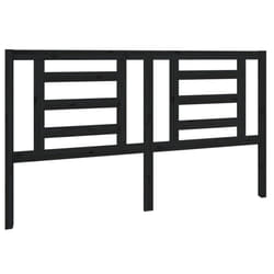 VidaXL 818839 tête de lit et pied de lit Noir