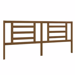 VidaXL 818843, Marron, Bois de pin, 2060 mm, 100 cm, 40 mm