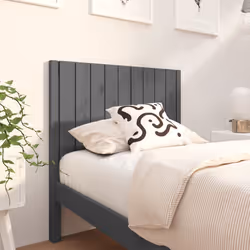 VidaXL 818852 tête de lit et pied de lit Gris