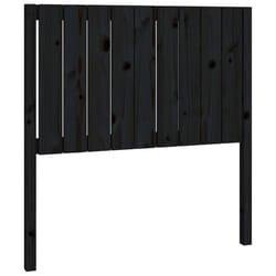 VidaXL 818854 tête de lit et pied de lit Noir