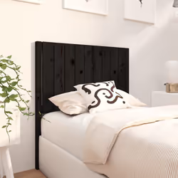 VidaXL 818854 tête de lit et pied de lit Noir