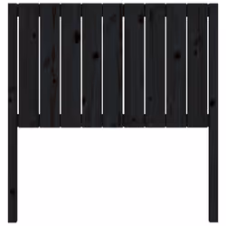 VidaXL 818854 tête de lit et pied de lit Noir - Vue supplémentaire 4