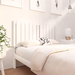 VidaXL 818861 tête de lit et pied de lit Blanc