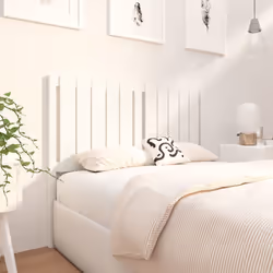 VidaXL 818861 tête de lit et pied de lit Blanc